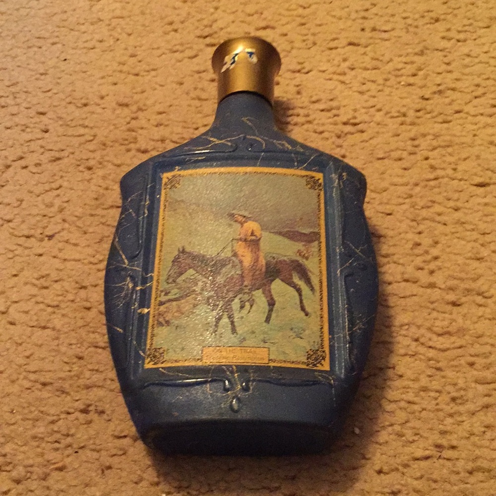 On The Trail vintage bottle